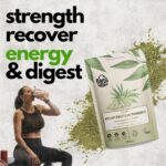 Organic Hemp Protein Powder 280g Natural - Unflavoured, Vegan - Gluten-Free - Plant-Based - High-Fibre - Rich in Omega 3 - Dairy-Free - Image 5