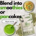 Organic Hemp Protein Powder 280g Natural - Unflavoured, Vegan - Gluten-Free - Plant-Based - High-Fibre - Rich in Omega 3 - Dairy-Free - Image 7