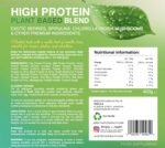 Triple R Vegan Protein Powder & Super Green | Pea Protein Blend | Organic Plant-Based Amino Acid Source, Vanilla, 16 Serving, 400 g - Image 7