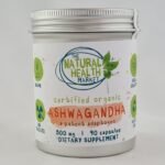 The Natural Health Market Organic Ashwagandha Capsules 500mg | High Strength Ashwagandha Root Extract | Soil Association Certified | Vegan Adaptogen Herbal Supplement | 120 Capsules | Made in The UK - Image 4