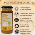 RAW POT - ORGANIC HONEYDEW HONEY WITH PROPOLIS - Natural Raw Pure Unpasteurised Honey Rich in Antioxidants for Immunity Support, Skin, Digestive Health | Smooth and Silky | For Kids And Adults (300g) - Image 6