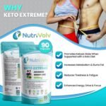 Keto Extreme Fat Burner Keto Diet, Weight Loss, Boost Energy Level & Metabolism - 90 Capsules - Image 5