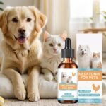 Melatonins for Dogs 60 Ml | Liquid Melatonins with a Quantitative Dropper | Sleep Aid Drops for Cat | Odorless & Transparent | Supports Relaxation Dogs & Cat, Helps Restful Sleep - Image 8