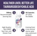 TUDCA 500mg, Tauroursodeoxycholic Acid with Humic and Fulvic Acids, Beet Root and More, Tudca Bile Salt Supplement for Liver Health, Digestion, Detox and Repair (Pack of 1) - Image 5
