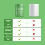 Vaginal Probiotics for Women - 26 Billion CFU with Prebiotics, Pineapple & Cranberry - Support Vaginal pH Balance, Yeast, Odour, Gut & Intimate Flora - Women’s Probiotic Supplement - 120 Capsules - Image 5