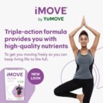 iMOVE Active, Natural Joint Care Supplements for Men & Women, Includes Glucosamine HCl, Green Lipped Mussel, Hyraluronic Acid, Vitamin E and C and Manganese, 60 Tablets - Image 4