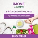 iMOVE Active, Natural Joint Care Supplements for Men & Women, Includes Glucosamine HCl, Green Lipped Mussel, Hyraluronic Acid, Vitamin E and C and Manganese, 60 Tablets - Image 7
