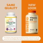 Vitamin D3 4000 IU - 400 High Strength Vitamin D Tablets (1+ Year Supply) - Vegetarian - Immune System Booster - Gluten Free - Vitamin D Supplements - Made in The UK - Image 3