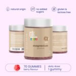 Jelly Pills® Kids Gummies 810 mg Magnesium Citrate and Vitamin B6 Kids - 70 Berry Flavoured Vegan Gummies - No Added sugars - Reduces Tiredness and Fatigue - 90 mg Magnesium - Image 3