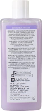 Sunday Rain Sleep Easy Bubble Bath, Lavendar Bath Soak, Calming, Helps Aid Relaxation, Vegan & Cruelty Free, 450ml - Image 3