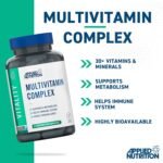 Applied Nutrition - Multi-Vitamin Complex - Advanced Formula - Best Nutritional Support - Best Cognitive Function - Optimal Health Boost (90 Capsules) - Image 3