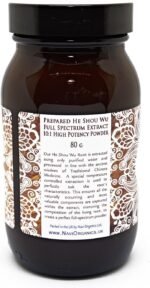 Na'vi Organics Prepared He Shou Wu (Foti) Root Extract Powder - Wild harvested Full Spectrum high Potency Powder, 80 g - Image 3