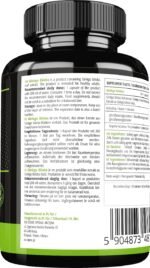 Ginkgo Biloba 60 mg - Extract Contains 24% flavone glycosides and 6% lactones - 90 Capsules - 3 Months Supply - by MZ - Image 4