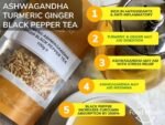 Better Food Mood Turmeric Ashwagandha Ginger Black Pepper Loose Leaf Tea 100gm | May Aid Digestion & Stress Relief | Superfood - No Caffeine | Rich in Antioxidants - Image 4