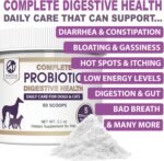 Probiotics for Dogs and Cats, 5 BILLION CFU Max Strength Canine Feline Probiotic Powder for Digestive Health Pet Supplement, 60 Powder Scoop - Image 4