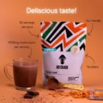 NO CRASH Mushroom Coffee & Adaptogen Blend | Chocolate Flavour | 240g 30 Servings | Lions Mane, Cordyceps, Ashwagandha | Nootropic Vegan Drink for Focus, Energy & Gut Support (Caffeine-Free) - Image 5