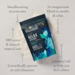 Westlab Magnesium Relax Bath Salts 1kg - Ease Stress & Tension from Mind and Body. Scientifically-Proven to Restore Inner Peace. Mood-Boosting Neuroscent. 100% Natural, Chamomile & Bergamot. - Image 3