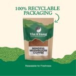 Mushroom Coffee 175g, by Yin & Yang Superfoods (35 Servings), Boost Focus & Immunity | Reishi, Cordyceps, Lion's Mane, Chaga, Brazilian Arabica Instant Coffee | Antioxidant Rich - Image 6