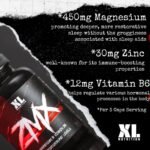 ZMX | Zinc Magnesium and Vitamin B6 | Supports Testosterone Levels | Pre Bed | Improve Sleep Quality | 60 Servings | 180 Caps - Image 4