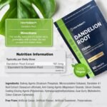 Dandelion Root Tablets 750mg | 3 Month Supply | High Strength Taraxacum Officinale 4:1 Extract | 90 Vegan Capsules | Horbaach - Image 4