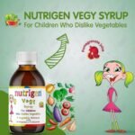 Nutrigen Vegy Syrup 200 mL - Vitamins, Minerals, and 7 Vegetable Extracts in Pomegranate Juice - Image 3