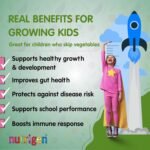 Nutrigen Vegy Syrup 200 mL - Vitamins, Minerals, and 7 Vegetable Extracts in Pomegranate Juice - Image 4