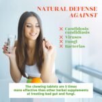 AntiPAR Intestinal Colon Cleanse Detox for Humans - Bitter Chewable Tablets for People with Wormwood, Cinnamon and Turmeric Root Powder 12 Days Cleanse - Image 3