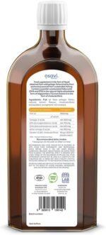 Osavi Daily Omega + D3 – 500 ml | 1600 mg Omega–3 per Serving | Supports Heart Health, Brain Function, Vision, and Immune System | Includes 2000 IU Vitamin D | Natural Lemon Flavour | Made in Norway - Image 3