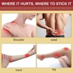 10 Pcs Pain Relief Patches,Tiger Patch,Herbal Arthr/itis Pain Patches,Chinese Pain Relief Plaster Herbal Patches for So/re Shoulder,Jo/int Pain,Arthr/itis,Back,Back and Shoulder Pain Heat Patch - Image 4
