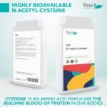 NAC Supplement 600mg by Troo Healthcare - High Strength N-Acetyl-Cysteine Supplements for Liver Health - Allergen-Free Vegan Capsules - Non-Toxic Amino Acid Supplements for Women & Men - 120 Count - Image 4