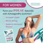 Pulse-X Gummies X60 | Libido Boost for Women and Men | Natural Ashwagandha & Zinc Complex | High Strength1500mg | Long Lasting & Fast Acting | Anxiety & Stress Relief | Calm, Relaxtion & Sleep Aid - Image 5