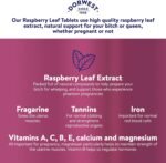 Dorwest Raspberry Leaf Tablets for Dogs And Cats, 100 Tablets, Pregnancy Support For Pets – For Natural Hormonal Balance and Phantom Pregnancies - Image 6