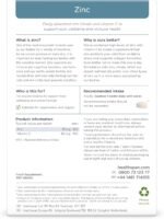 Healthspan Zinc with Vitamin C (360 Tablets) | Immune Health | Bones, Eyes, Skin, Hair & Nails | 15mg Zinc & 80mg Vitamin C per Tablet | Easily Absorbable | One-A-Day | Easy to Swallow | Vegan - Image 3