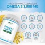 Omega 3 Fish Oil 1000mg - 365 Softgels - High Strength Triglyceride Form Omega3 with 540mg EPA & 360mg DHA per Serving - Wild Caught Fishoil - Not from Cod Liver Oil - Made in The UK - Nu U Nutrition - Image 4