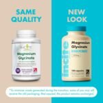 Magnesium Glycinate - 500mg - Premium Quality Natural - High Strength 100 Vegan Capsules (3 Month Supply) with Highest Bioavailability - Magnesium Supplements (bisglycinate) - Image 3
