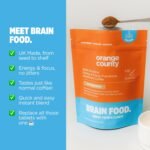 Orange County Lion's Mane Coffee Focus, Energy | Brain Food. Mushroom Coffee Drink, Shiitake, Maitake, Ashwagandha, Vegan, 1-Month Supply - Image 4
