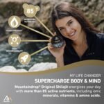 Moutaindrop | Natural and Pure Shilajit | 65g with Spoon | Herbal & Mineral Superfood | Rich in Fulvic & Amino Acids, Minerals, Vitamins | Vegan | Lab-Tested in The EU | UV-Glass - Image 3