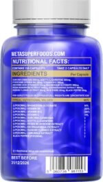 Night Burn Liposomal 120 Capsules for Women and Men 60 Days Supply | Vegan | Size Management | 50% More Than Other Brands High Strength Supplement - Image 3