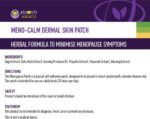 VYTALIVING Biovit Miracle Meno-Calm Dermal Skin Patches for Women (Pack of 30) Relief Patches Women - Relieve Menopausal and Perimenopausal Symptoms. Hot Flushes, Fatigue, Mood. - Image 3