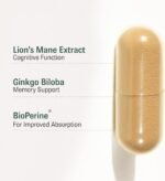Mushroom Supplement - Lions Mane, Reishi, Cordyceps, Shiitake, Maitake, Chaga, Agaricus Blazei, Tremella with VIT C - UK Made - Image 6