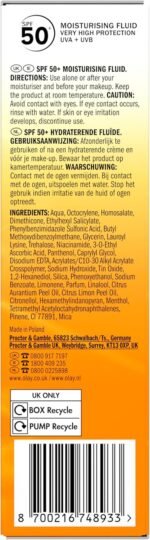 Olay Vitamin C SPF50 Fluid 50ml - Image 7