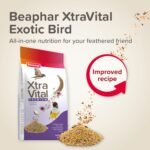 Beaphar - XtraVital Exotic Bird Food - Complete Food with Echinacea, & Eggfood - High Proportion of Eggfood for Plumage - Rich in Vitamins & Minerals for Optimum Health - 500g - Image 4
