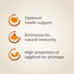 Beaphar - XtraVital Exotic Bird Food - Complete Food with Echinacea, & Eggfood - High Proportion of Eggfood for Plumage - Rich in Vitamins & Minerals for Optimum Health - 500g - Image 5