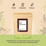 NutriCraft Organic Cacao Nibs - 1kg, 75% Criollo Cacao Beans, Made from Aromatic Beans, Superfood for Smoothies & Baking, Chocolate Making, High Nutrient, Rich Antioxidants - Image 3