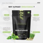 Organic Wheatgrass 2100mg - High Strength Triticum Aestivum Supplement - 90 Vegan Capsules - Resealable and Recyclable Pouch - by Alpha01 - Image 3