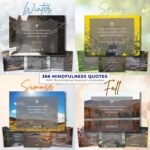 MESMOS 366 Mindfulness Self Care Quotes Daily Motivational Calendar, Inspirational Gifts for Men, Office Decor for Men and Women, Office Gifts Desk Accessories, Stress & Anxiety Relief Items - Image 3