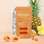 MEDAHUMAN® Recover | 750mg CBD Gummies for Stress & Anxiety Relief (30 Servings) | High Strength & NO THC Gummy with Vitamin A, D3, and Zinc to Help Bolster Your Immune System | Orange Flavour - Image 3
