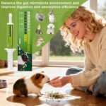 Animal Hair Management Supplement | Easily Absorbed Animal Nutritional Gel,Chinchilla Daily Grooming Support Paste,for Gerbils Mice Degus Squirrels Chinchillas Bunny - Image 3