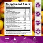 Vitamatic Vegan Thyroid Support Gummies with Iodine & Kelp - 60 Count - Improve Your Energy & Increase Metabolism - Plant Based - Image 3