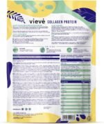 Vieve Collagen Powder - Hydrolysed Bovine Peptides - Diet Support Supplement for Skin, Hair, Nail Health - Non-GMO, EU Grass-Fed, Pasture-Raised Cattle - No Dairy or Sugar, Flavourless, 400g - Image 3